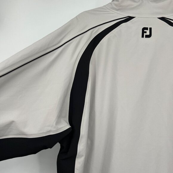 Spanish Hills CC Camarillo Ca FJ DryJoys 1/2 Zip S/S Tour Collection Jacket SZ L - Picture 8 of 9